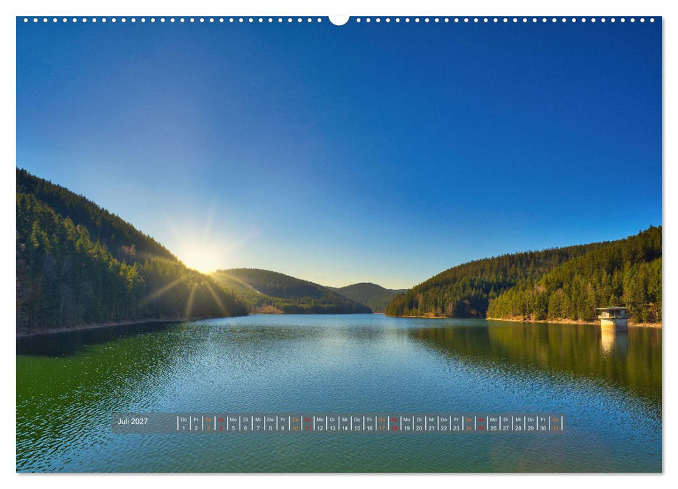 Gewässer in Südthüringen (CALVENDO Premium Wandkalender 2027)