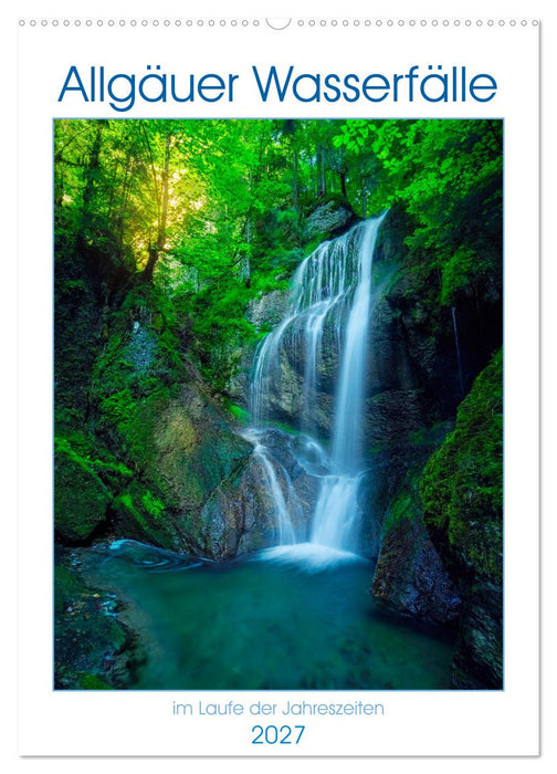 Allgäuer Wasserfälle (CALVENDO Wandkalender 2027)
