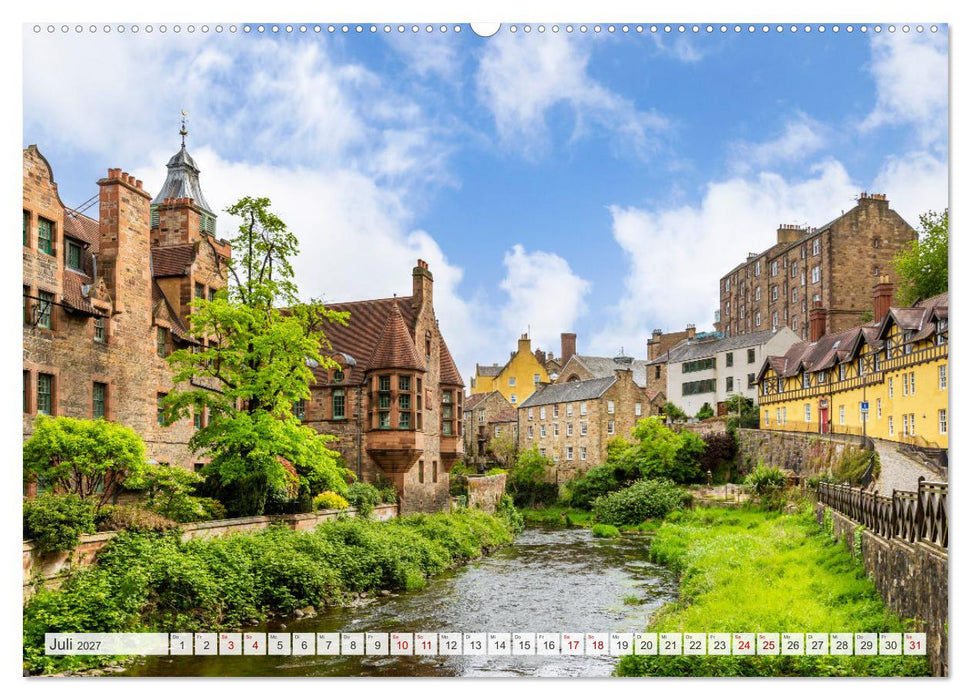 EDINBURGH Impressionen bei Tag und Nacht (CALVENDO Premium Wandkalender 2027)