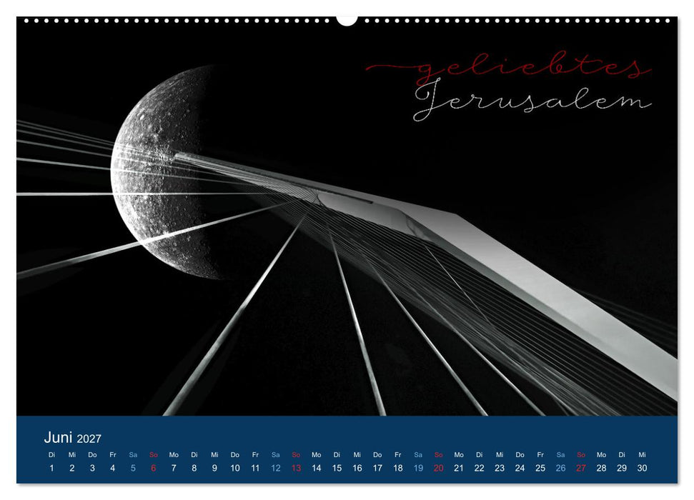 Geliebtes Jerusalem (CALVENDO Wandkalender 2027)