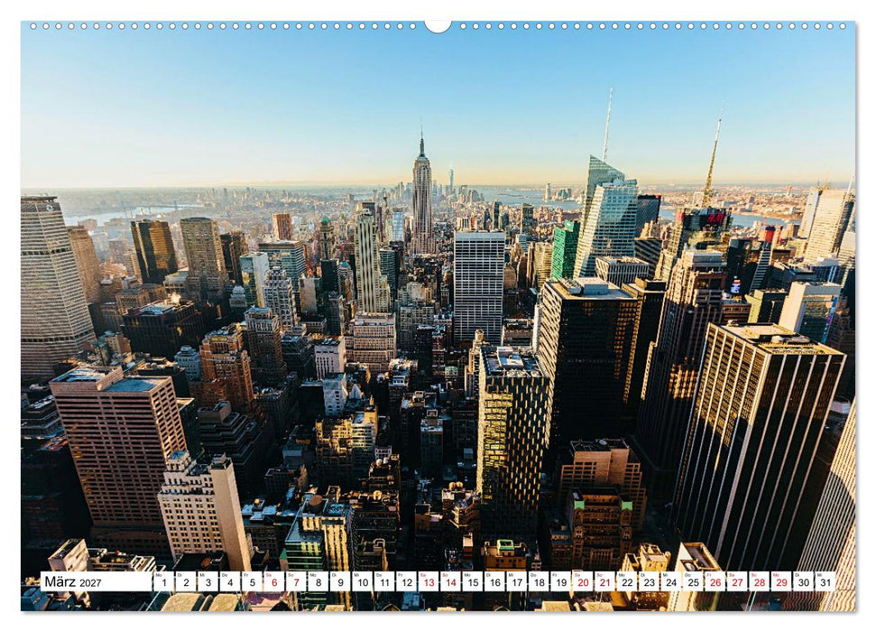 Skylines der schönsten Metropolen weltweit (CALVENDO Wandkalender 2027)