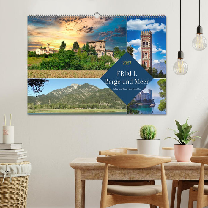 Friaul, Berge und Meer (CALVENDO Wandkalender 2027)