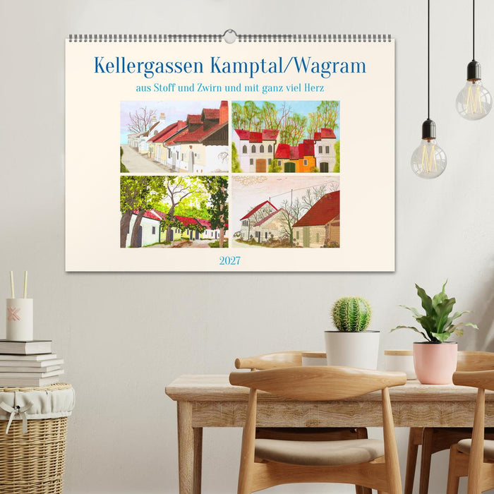 Wagramer Kellergassen (CALVENDO Wandkalender 2027)