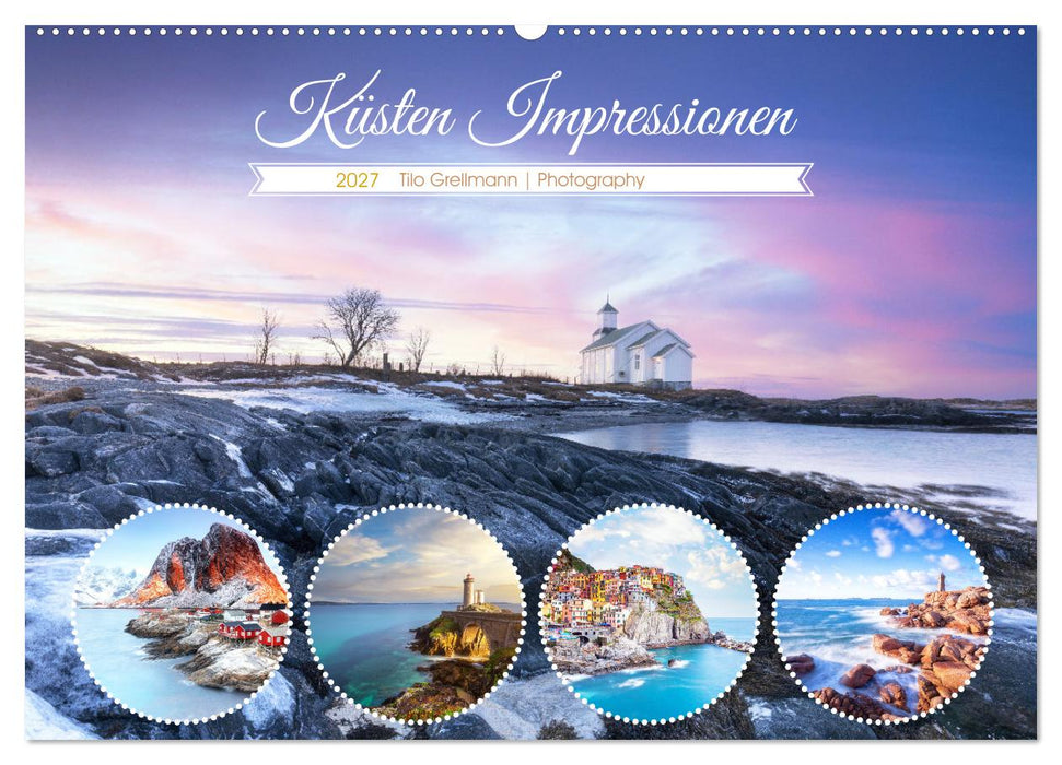 Küsten Impressionen (CALVENDO Wandkalender 2027)
