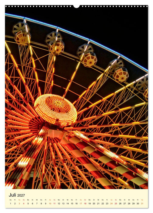 Riesenrad - hoch hinaus (CALVENDO Premium Wandkalender 2027)