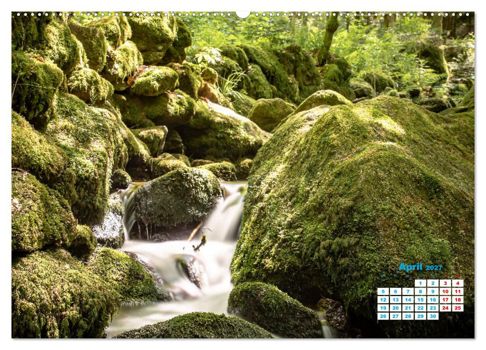 Wasserfall im Bühlertal (CALVENDO Wandkalender 2027)
