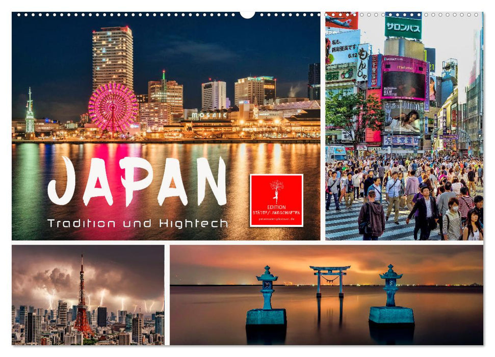 Japan - Tradition und Hightech (CALVENDO Wandkalender 2027)