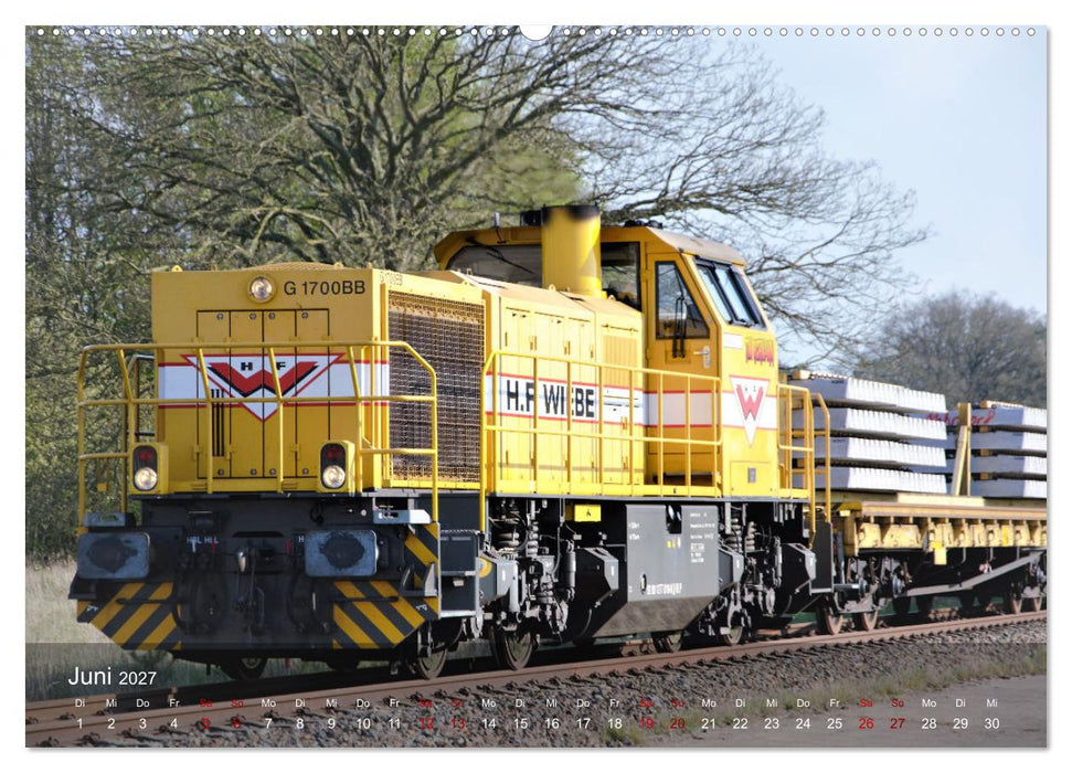 Diesel-Loks (CALVENDO Premium Wandkalender 2027)