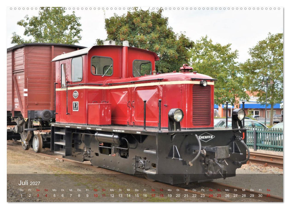 Diesel-Loks (CALVENDO Premium Wandkalender 2027)
