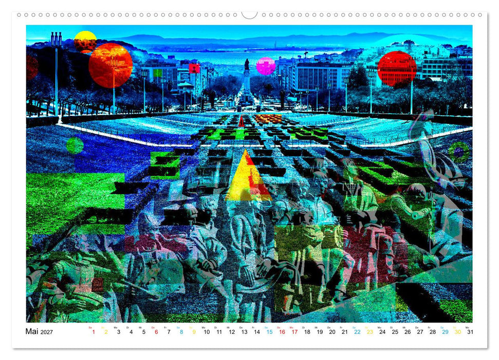 Lissabon One Day (CALVENDO Wandkalender 2027)