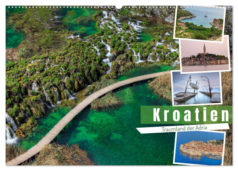 Kroatien Traumland der Adria (CALVENDO Wandkalender 2027)