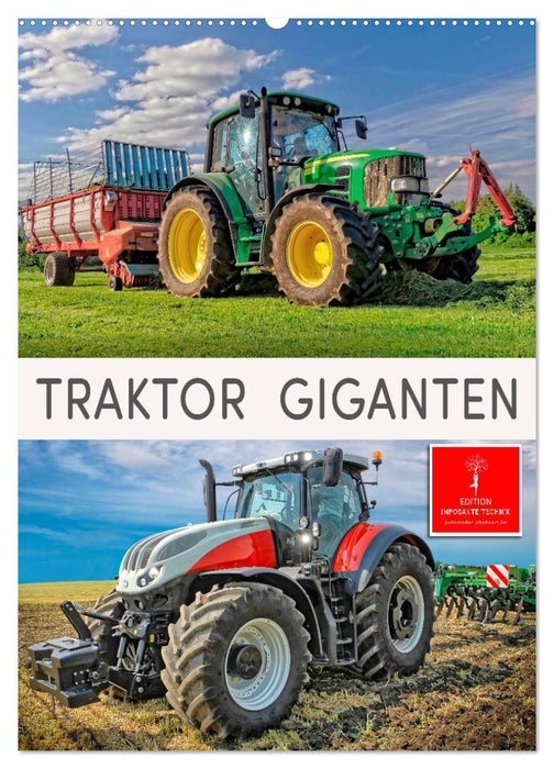 Traktor Giganten (CALVENDO Wandkalender 2027)