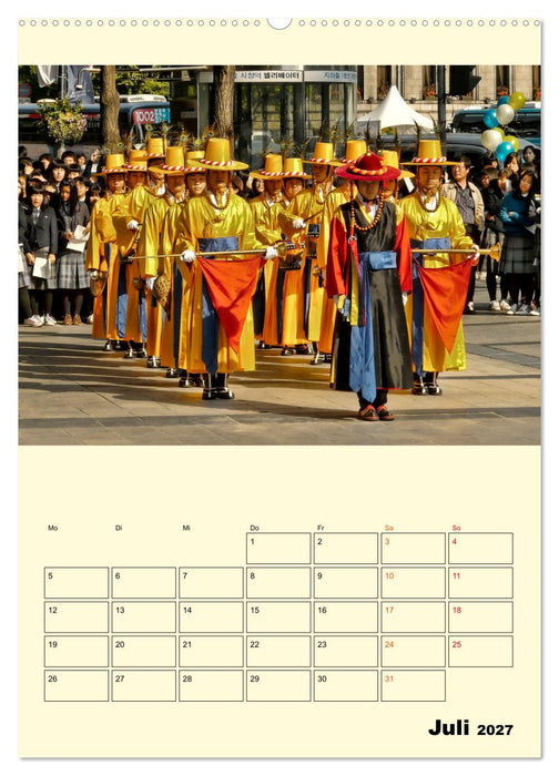 Südkorea - Tradition und Hightech (CALVENDO Premium Wandkalender 2027)