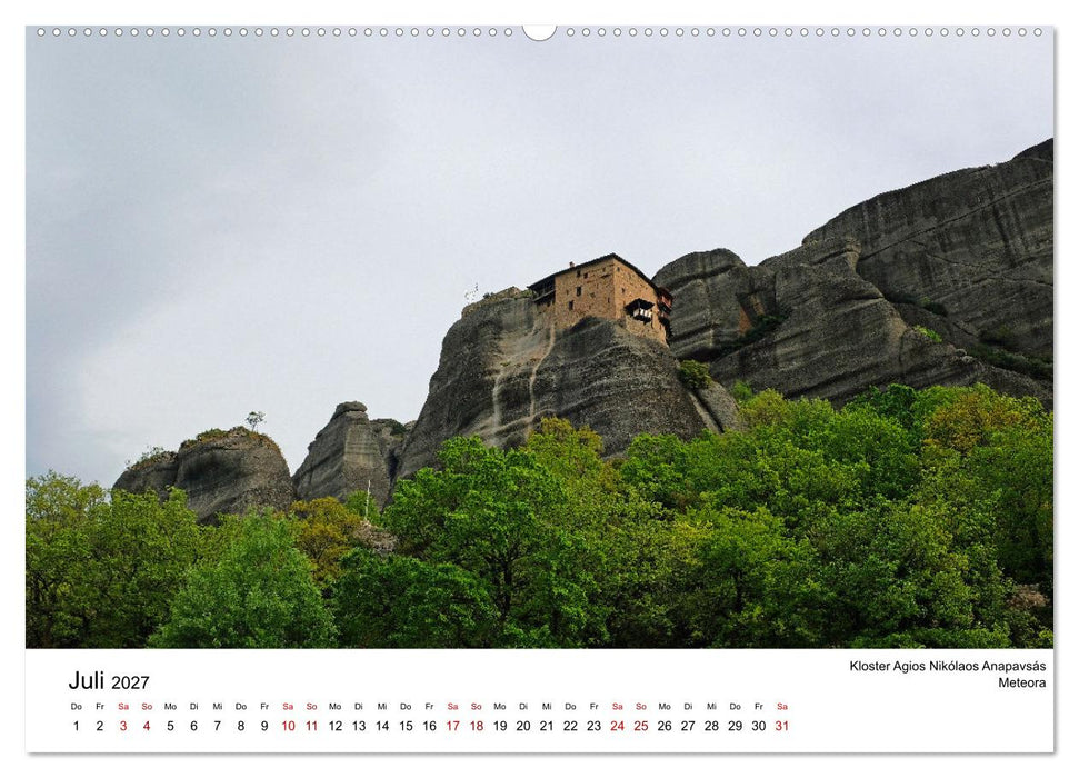 Der Norden Griechenlands (CALVENDO Premium Wandkalender 2027)