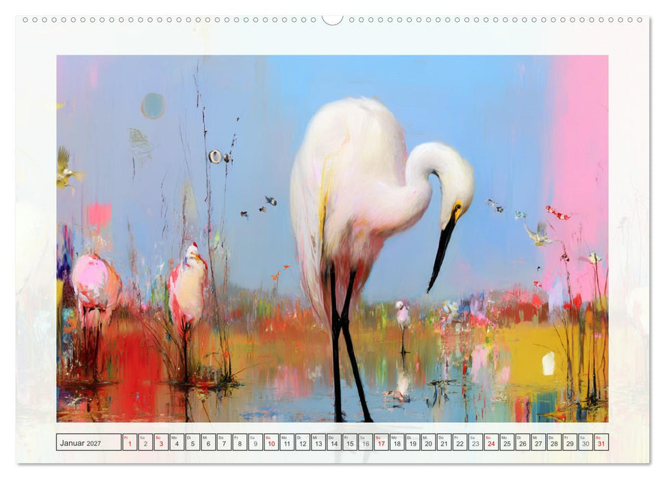 Morgengruß der Farben. Neo-Impressionistische Momente (CALVENDO Premium Wandkalender 2027)