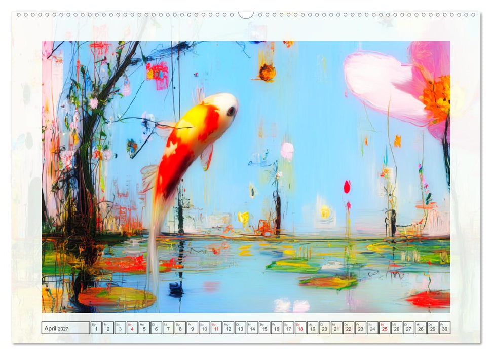 Morgengruß der Farben. Neo-Impressionistische Momente (CALVENDO Premium Wandkalender 2027)