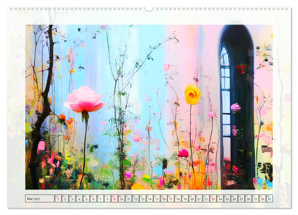 Morgengruß der Farben. Neo-Impressionistische Momente (CALVENDO Premium Wandkalender 2027)