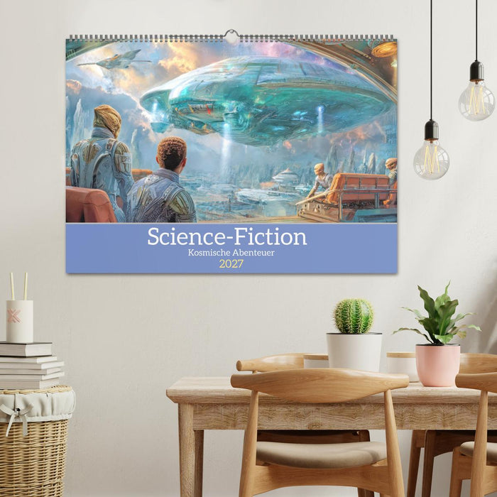 Science-Fiction - Kosmische Abenteuer (CALVENDO Wandkalender 2027)