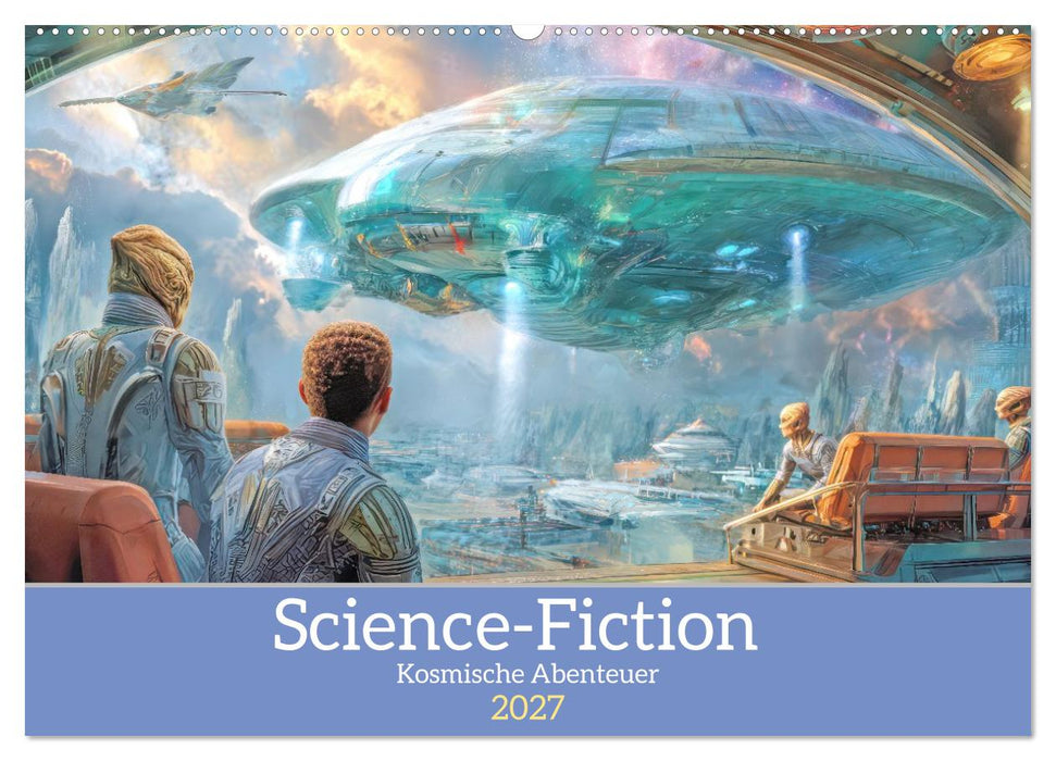 Science-Fiction - Kosmische Abenteuer (CALVENDO Wandkalender 2027)