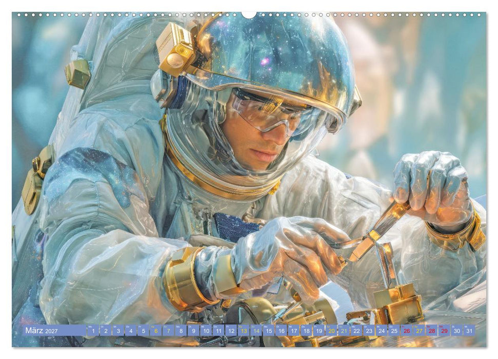 Science-Fiction - Kosmische Abenteuer (CALVENDO Wandkalender 2027)