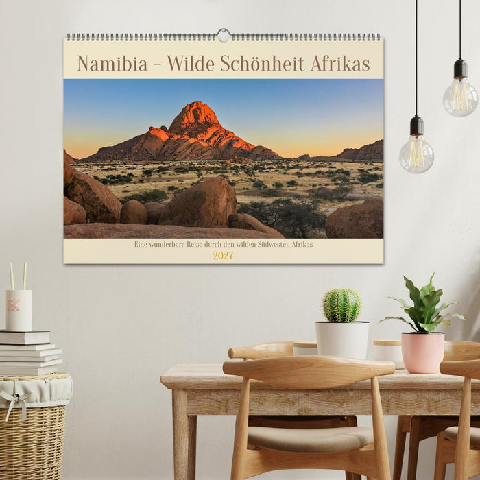 Namibia - Wilde Schönheit Afrikas (CALVENDO Wandkalender 2027)
