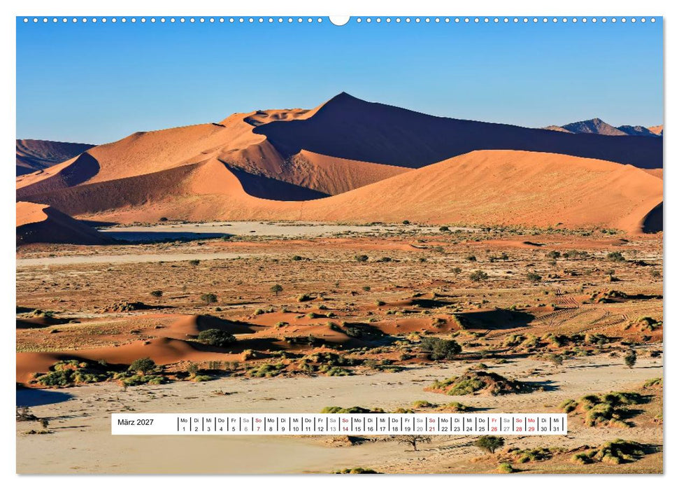 Namibia - Wilde Schönheit Afrikas (CALVENDO Wandkalender 2027)