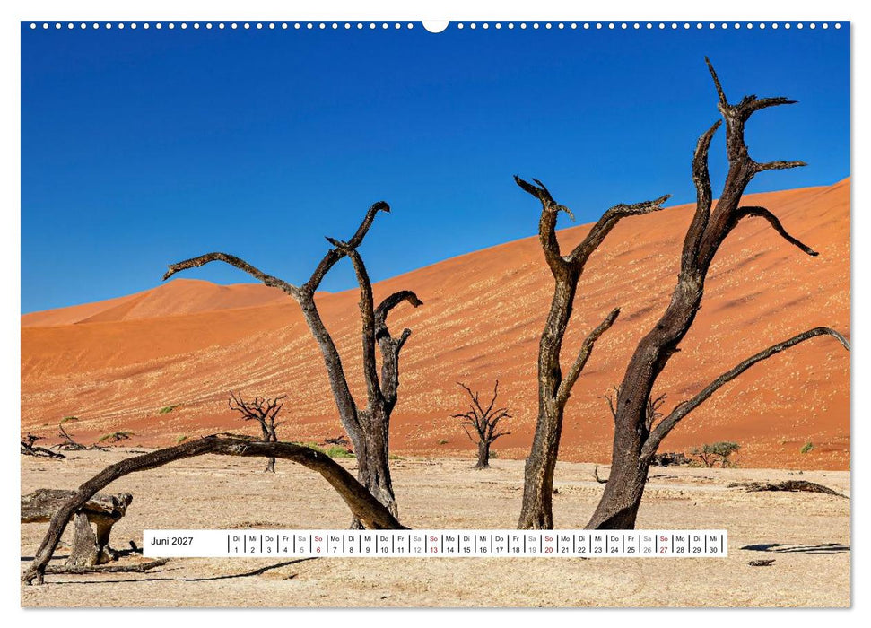 Namibia - Wilde Schönheit Afrikas (CALVENDO Wandkalender 2027)