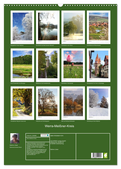 Werra-Meißner-Kreis (CALVENDO Wandkalender 2027)