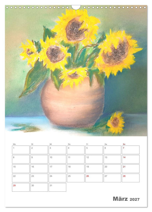 Oase der Stille - Ruhe finden in malerischen Stillleben (CALVENDO Wandkalender 2027)