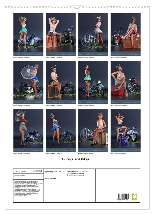 Bunnys and Bikes (CALVENDO Wandkalender 2027)