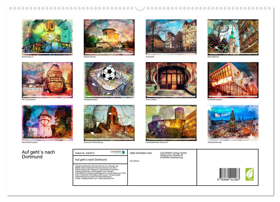 Auf geht´s nach Dortmund (CALVENDO Premium Wandkalender 2027)