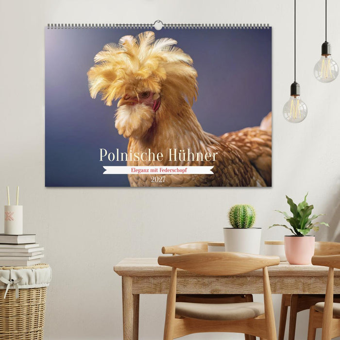 Polnische Hühner (CALVENDO Wandkalender 2027)