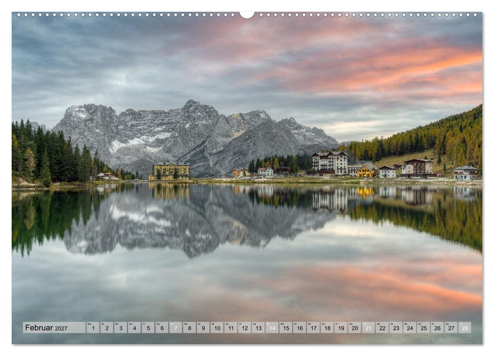 Faszination Dolomiten (CALVENDO Premium Wandkalender 2027)