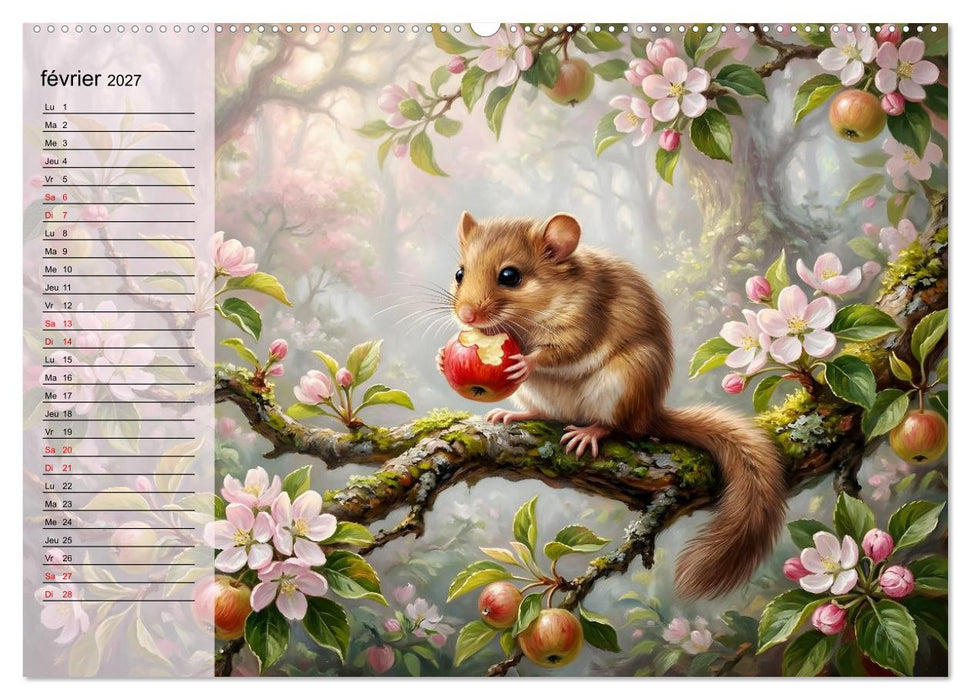 Le festin du verger (CALVENDO Calendrier supérieur 2027)