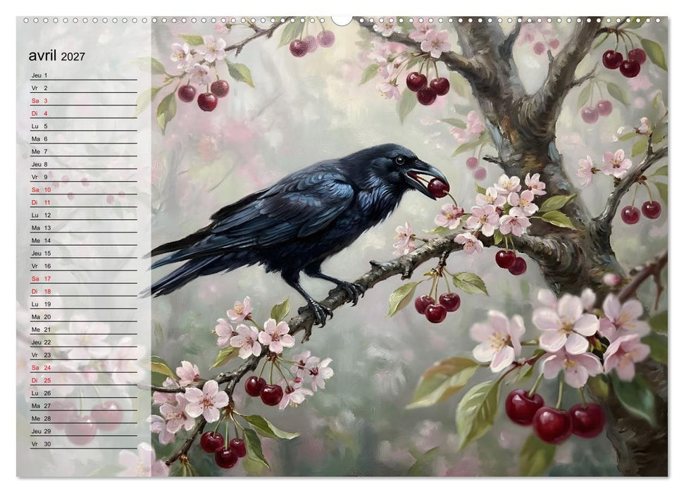 Le festin du verger (CALVENDO Calendrier supérieur 2027)