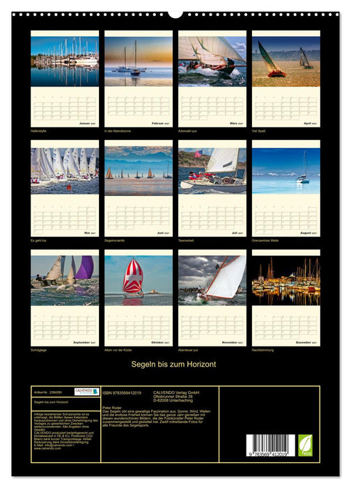 Segeln bis zum Horizont (CALVENDO Premium Wandkalender 2027)