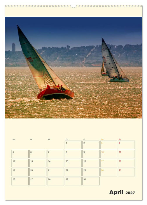 Segeln bis zum Horizont (CALVENDO Premium Wandkalender 2027)