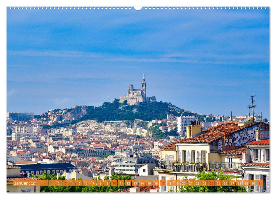 Von Marseille nach Aigus-Mortes (CALVENDO Wandkalender 2027)