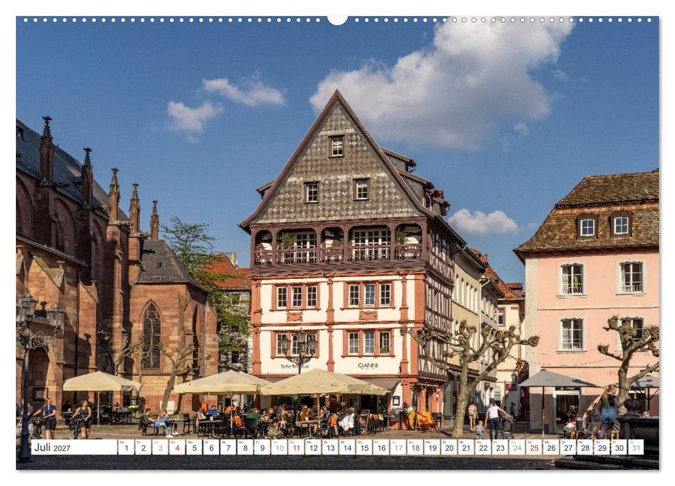 Deutschlands Regionen - die Pfalz (CALVENDO Premium Wandkalender 2027)