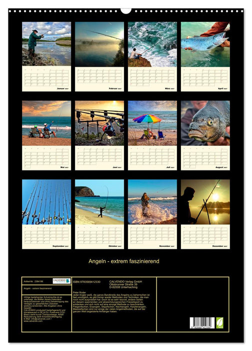 Angeln - extrem faszinierend (CALVENDO Wandkalender 2027)