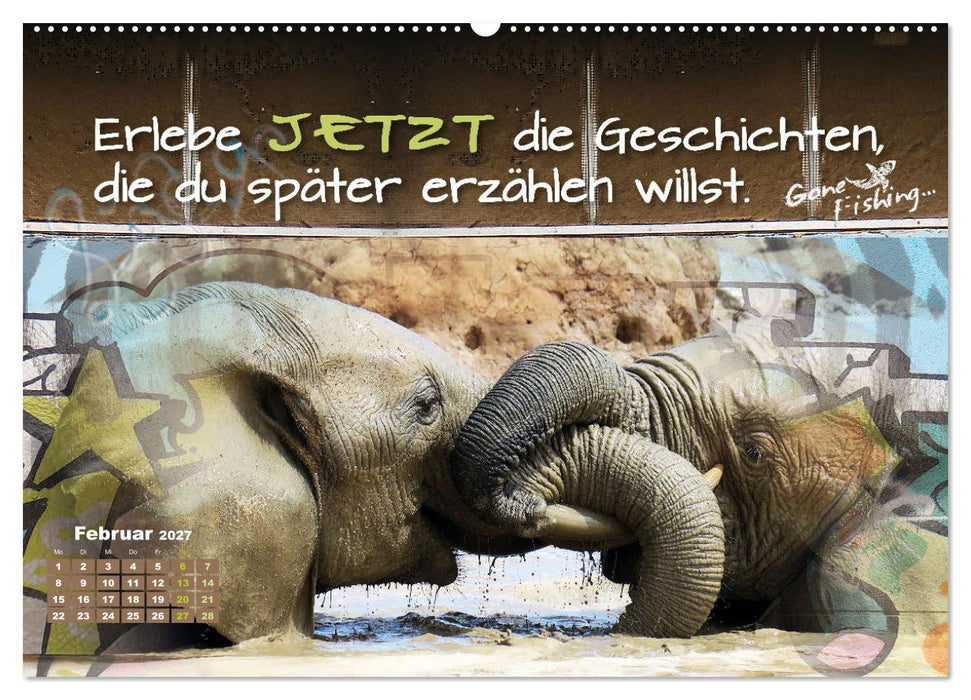 Es ist mal wieder Zeit für ein Abenteuer (CALVENDO Premium Wandkalender 2027)