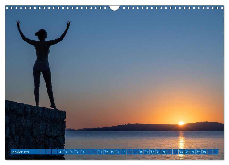 Sardaigne - Les paysages et le nu (CALVENDO Calendrier mensuel 2027)