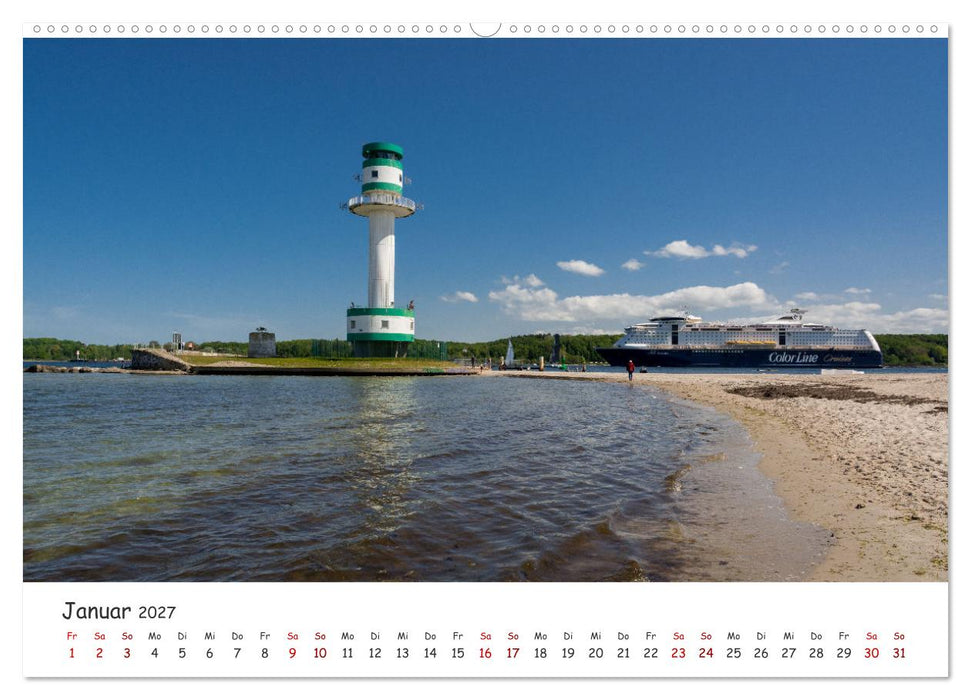 Kieler Förde genießen (CALVENDO Premium Wandkalender 2027)