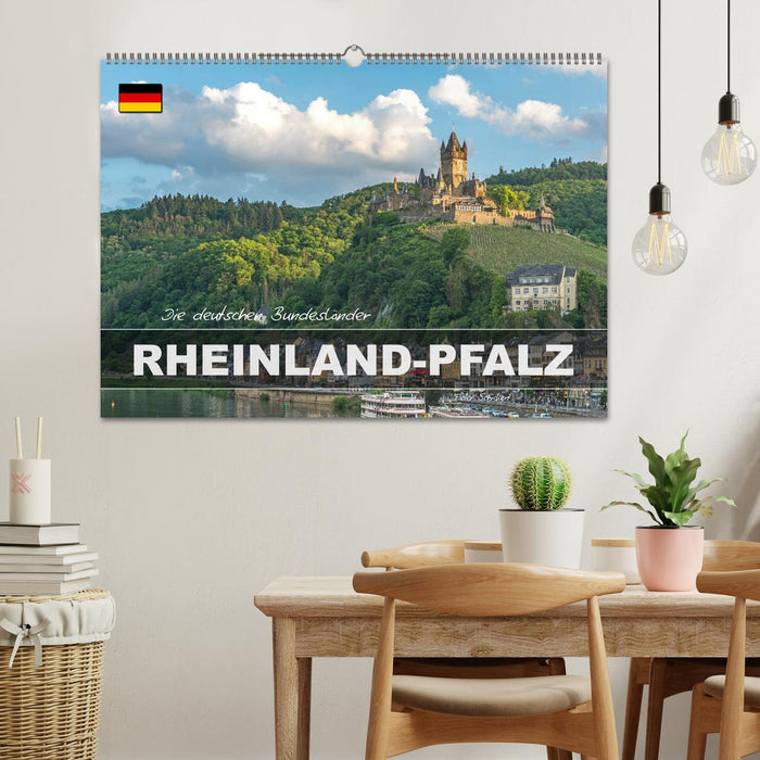 Die deutschen Bundesländer - Rheinland-Pfalz (CALVENDO Wandkalender 2027)