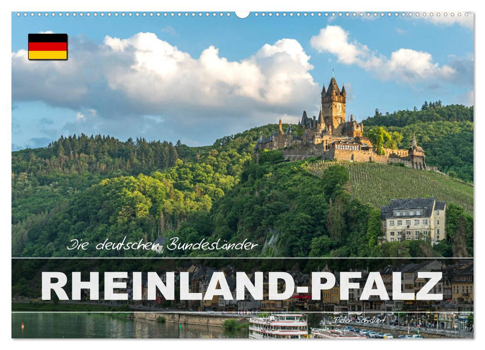 Die deutschen Bundesländer - Rheinland-Pfalz (CALVENDO Wandkalender 2027)