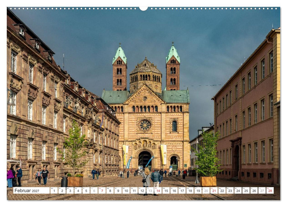 Die deutschen Bundesländer - Rheinland-Pfalz (CALVENDO Wandkalender 2027)