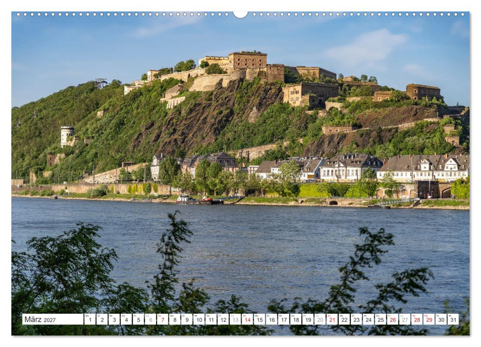 Die deutschen Bundesländer - Rheinland-Pfalz (CALVENDO Wandkalender 2027)
