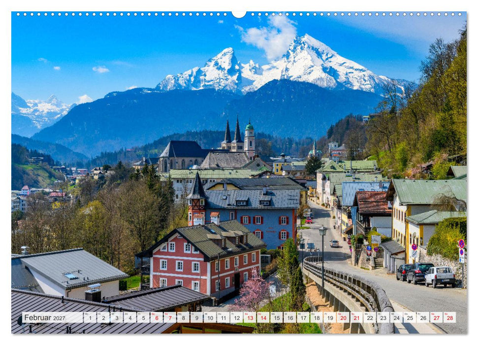 Urlaub im Berchtesgadener Land (CALVENDO Wandkalender 2027)