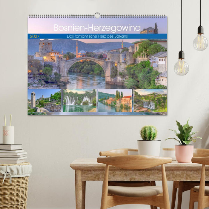 Bosnien-Herzegowina Das romantische Herz des Balkans (CALVENDO Wandkalender 2027)