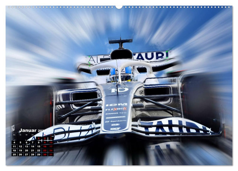 Vollgasprofis im Cockpit (CALVENDO Premium Wandkalender 2027)
